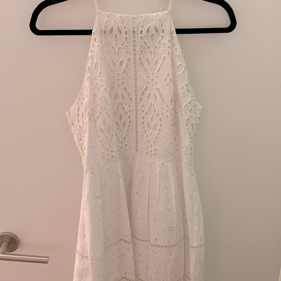 Parker Boutique Brand White Midi Dress - Picture 1 of 7